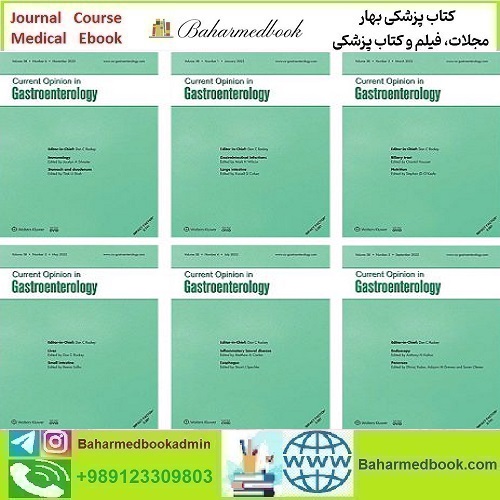 Current Opinion in Gastroenterology 2024 Full Archives TRUE PDF
