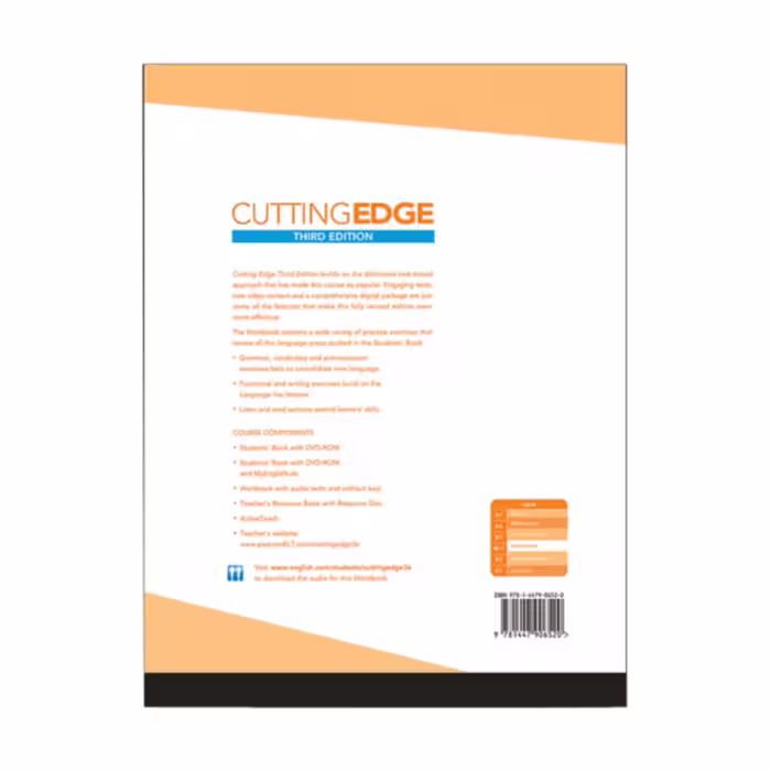 کتاب Cutting Edge 3rd Intermediate اثر جمعی از نویسندگان انتشارات سپاهان
