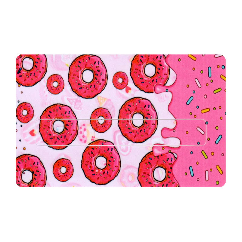استیکر کارت بانکی طرح Pink Frosted
