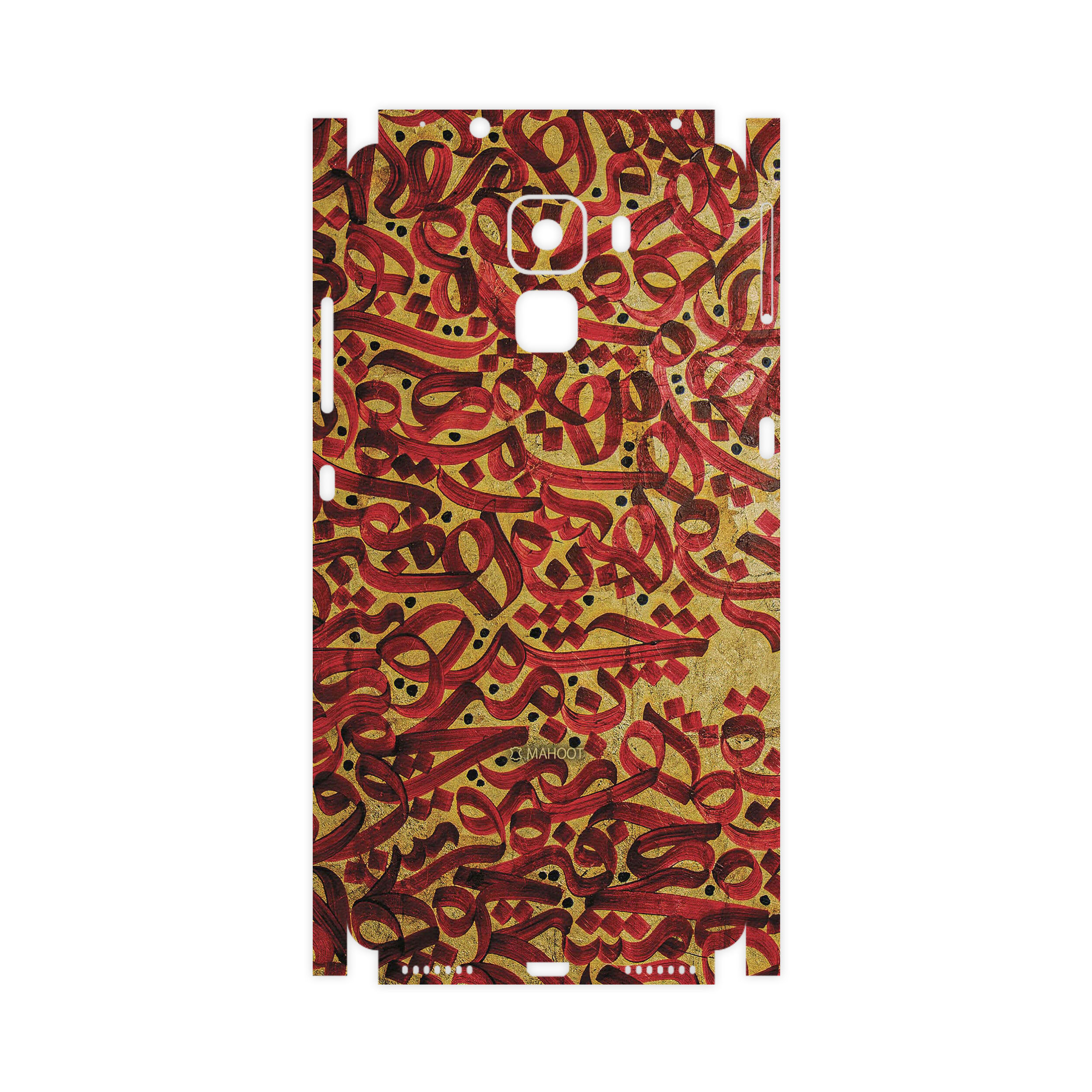 برچسب پوششی ماهوت مدل Nastaliq-6-FullSkin مناسب برای گوشی موبایل آنر 7