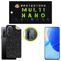 محافظ صفحه نمایش مولتی نانو مدل X-SLFG مناسب برای گوشی موبایل هوآوی Nova 9 SE به همراه برچسب پوششی و محافظ لنز دوربین | کالا برتری