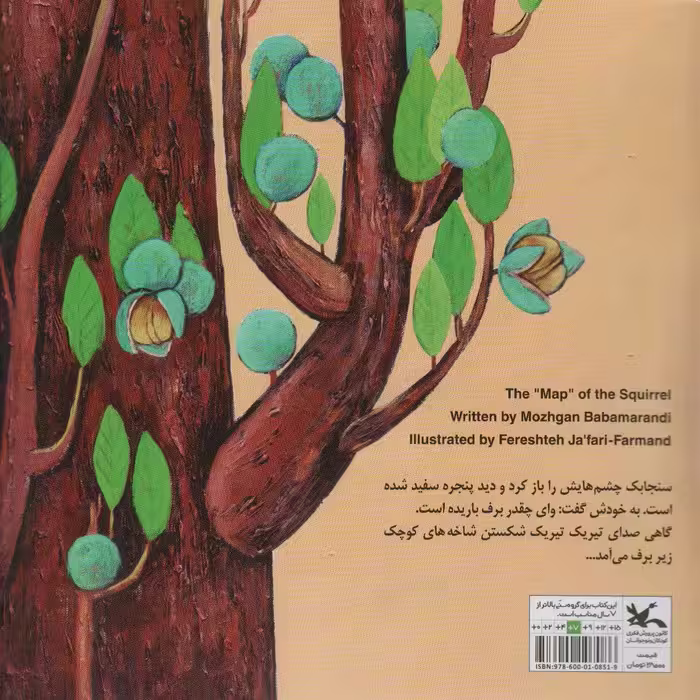 نقشه ی سنجابک (گلاسه) - ناشربوک | خرید آنلاین کتاب