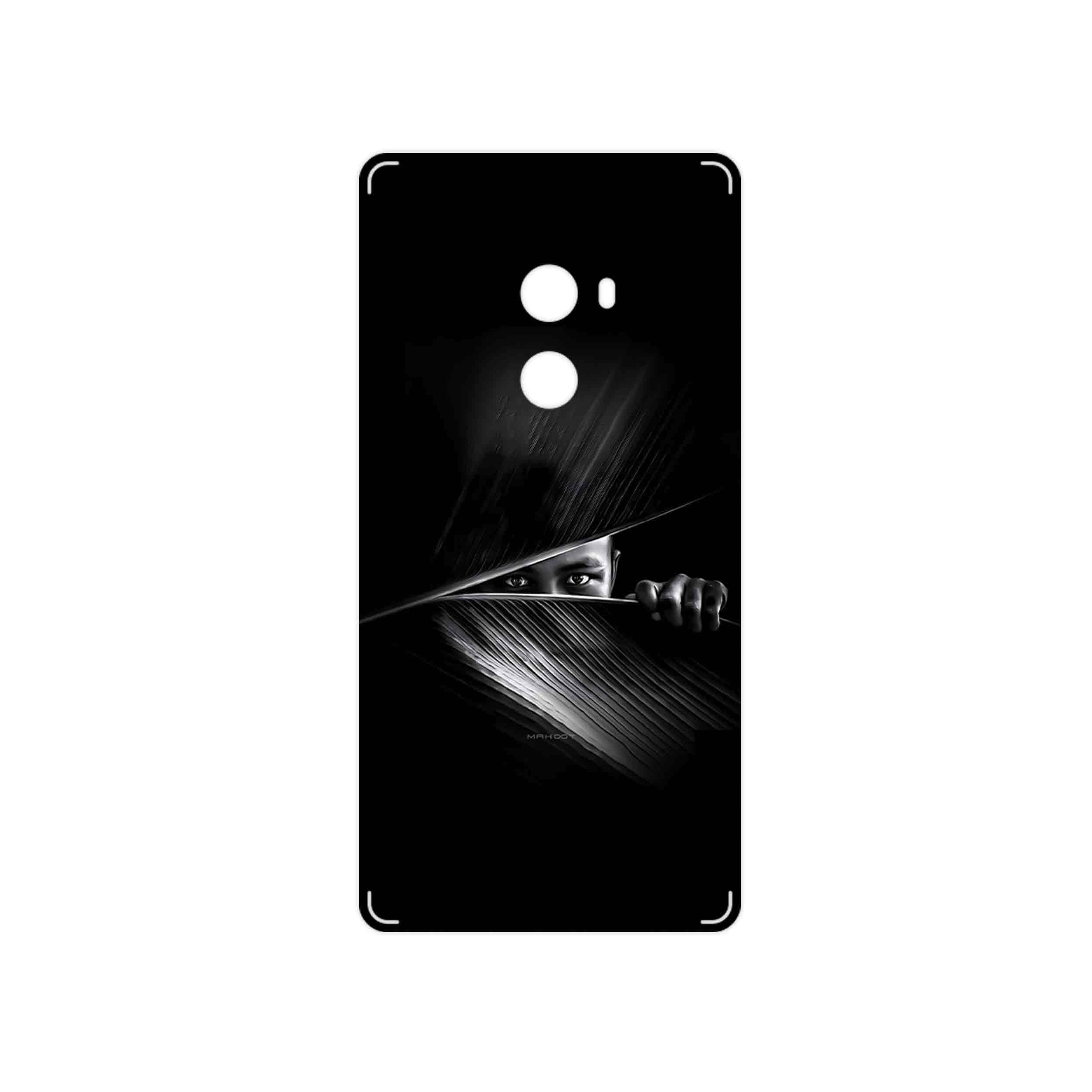 برچسب پوششی ماهوت مدل Black Portrait مناسب برای گوشی موبایل شیائومی Mi Mix 2