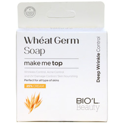 صابون کرمی پاک کننده صورت حاوی جوانه گندم بیول