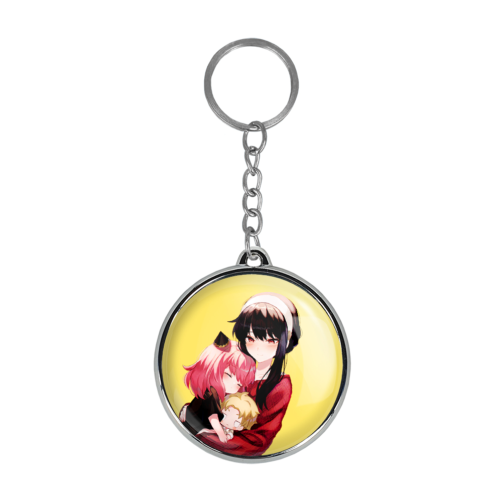 جاکلیدی خندالو طرح انیا فورجر و خانواده فورجر انیمه اسپای ایکس فمیلی مدل دوطرفه کد 1766017657