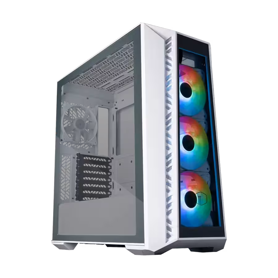 کیس گیمینگ کولرمستر Coolermaster MASTERBOX 520 White فروشگاه گیمینگ تکاف