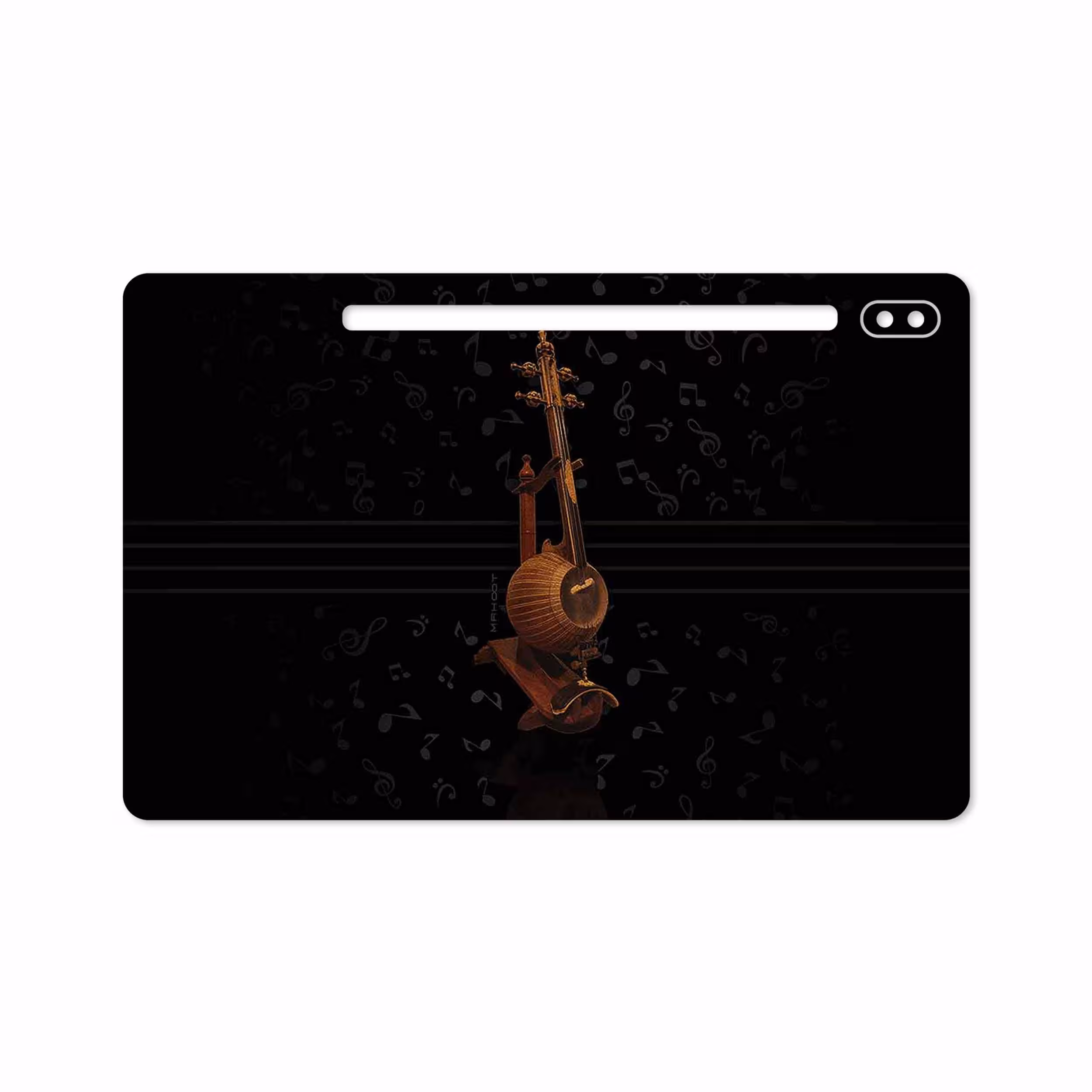 برچسب پوششی ماهوت مدل Persian Fiddle Instrument مناسب برای تبلت سامسونگ Galaxy Tab S6 2019 SM-T865
