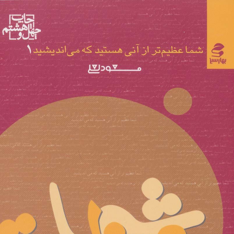 شما عظیم تر از آنی هستید… 1

