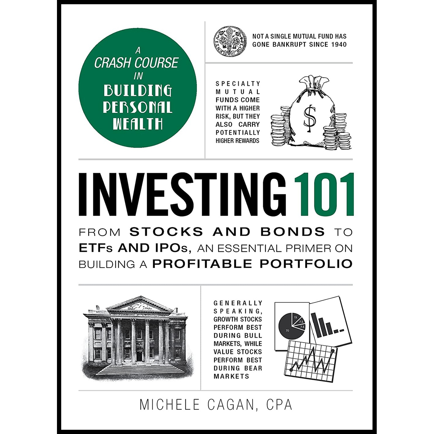 کتاب Investing 101 اثر Michele Cagan انتشارات Adams Media