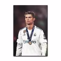 تابلو شاسی گوفی مدل فوتبالی طرح کریستین رونالدو کد CR7 SAD53 | دنیای قاب