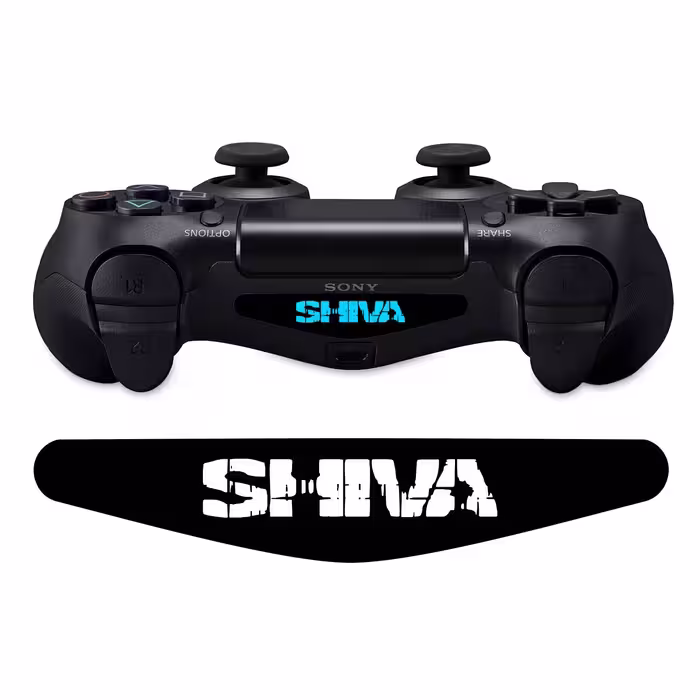 برچسب لایت بار دسته پلی استیشن 4 ونسونی طرح Shiva