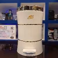 سطل زباله پدالی 12 لیتری درب طلا پایون
