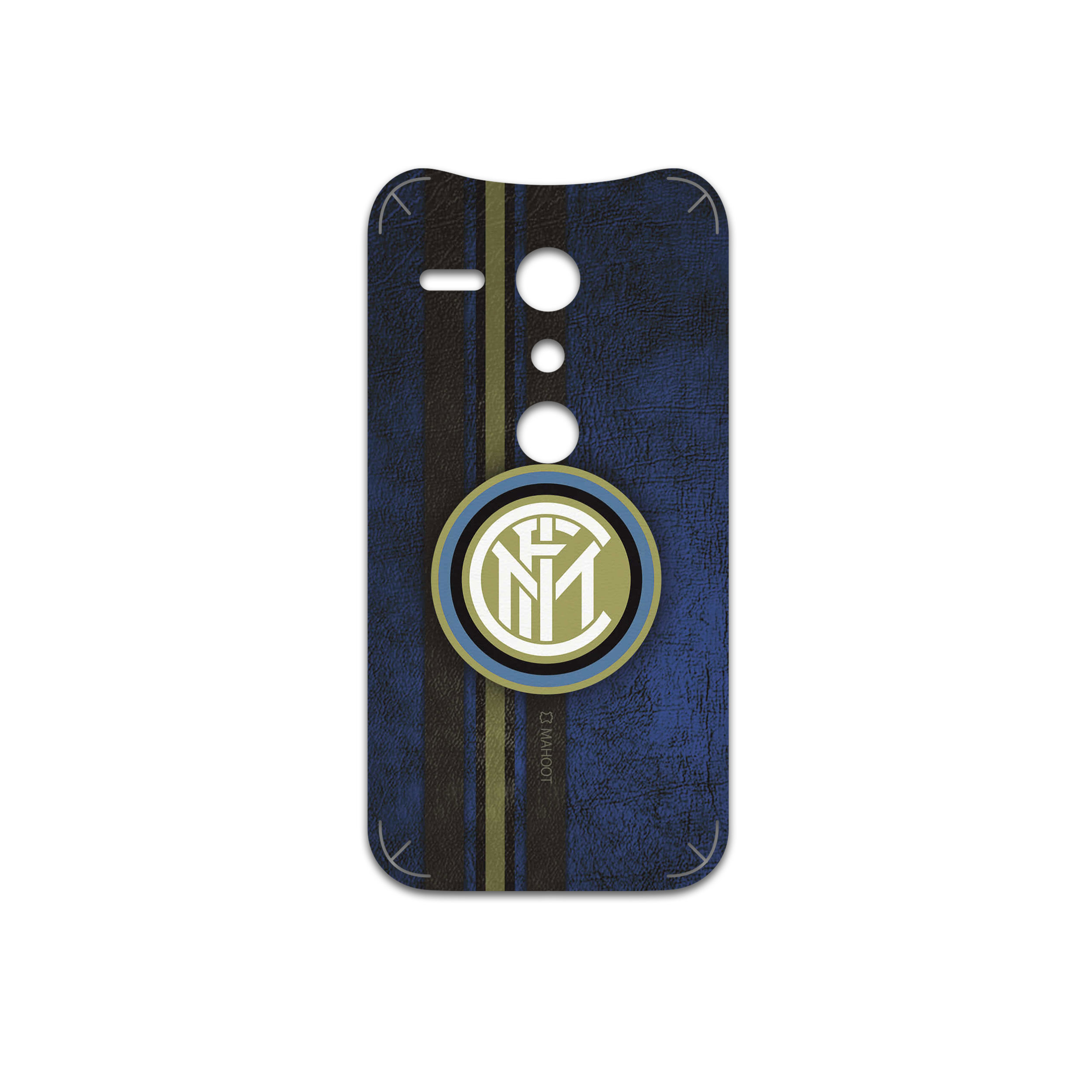 برچسب پوششی ماهوت مدل Inter-Milan-FC مناسب برای گوشی موبایل موتورولا Moto G
