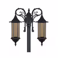 چراغ ایستاده دو شاخه ایفل مدل لاکچری سری 2 E2621-L