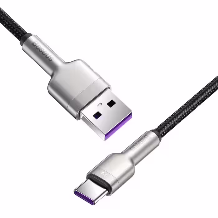 کابل تبدیل USB به USB-C باسئوس مدل 66W طول 1 متر