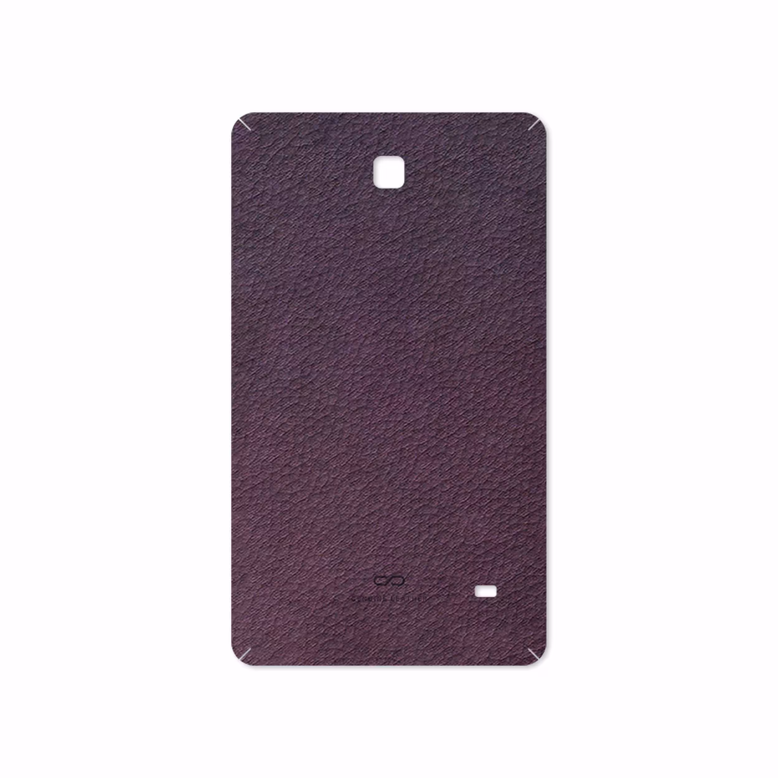 برچسب پوششی ماهوت مدل Purple-Leather مناسب برای تبلت سامسونگ Galaxy Tab 4 7.0 2014 T230