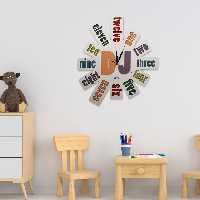  ساعت دیواری طرح دی جی مدل MC004C-A