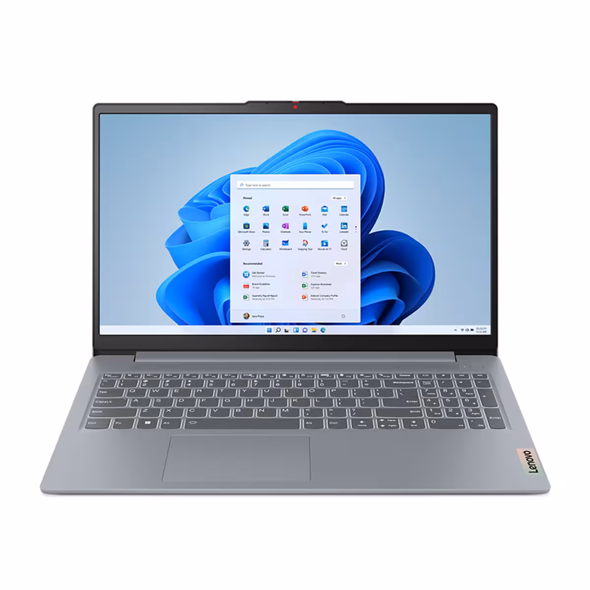 لپ تاپ لنوو 15.6 اینچی مدل IdeaPad Slim 3 با پردازنده Core i5 13420H، رم 16GB، حافظه 256GB SSD و حسگر اثر انگشت