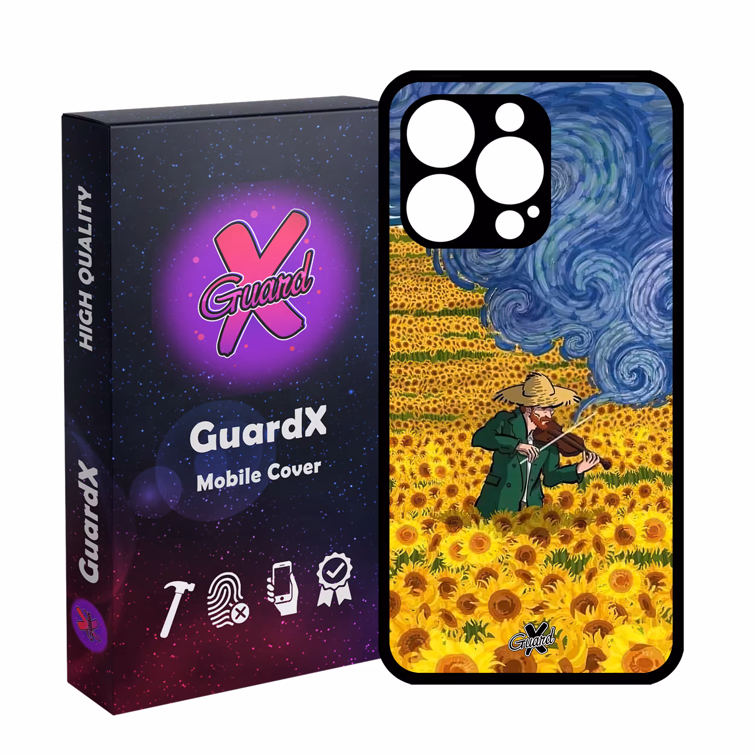 کاور گارد ایکس طرح Art مدل Glass10580 مناسب برای گوشی موبایل اپل iPhone 13 Pro
