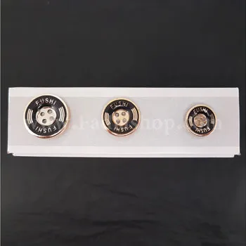 دکمه طرح دار دو رنگ سایز2