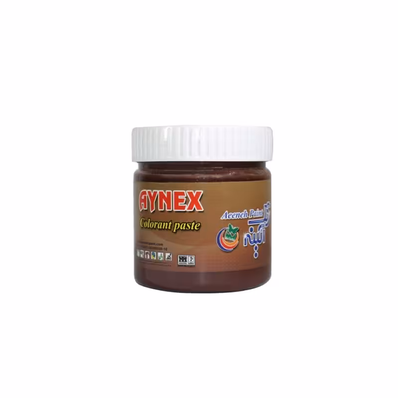 مادر رنگ اکریلیک پلاستیک قهوه ای آینه کد 005 وزن 250 گرم