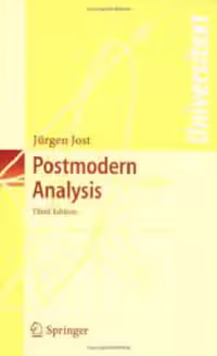 خرید و دانلود نسخه کامل کتاب Postmodern Analysis