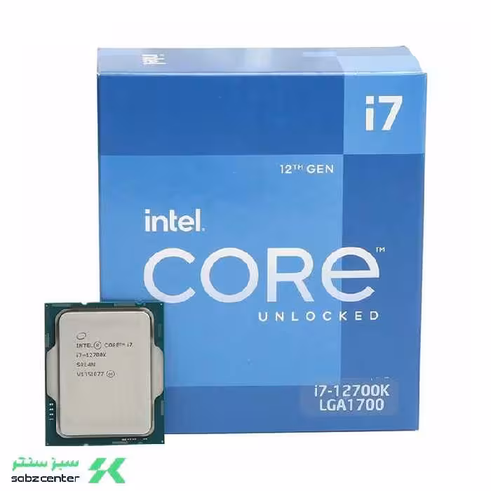 پردازنده مرکزی ابنتل مدل Alder Lake Core i7 12700K box