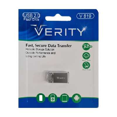فلش مموری وریتی مدل V-819 ظرفیت 32 گیگابایت