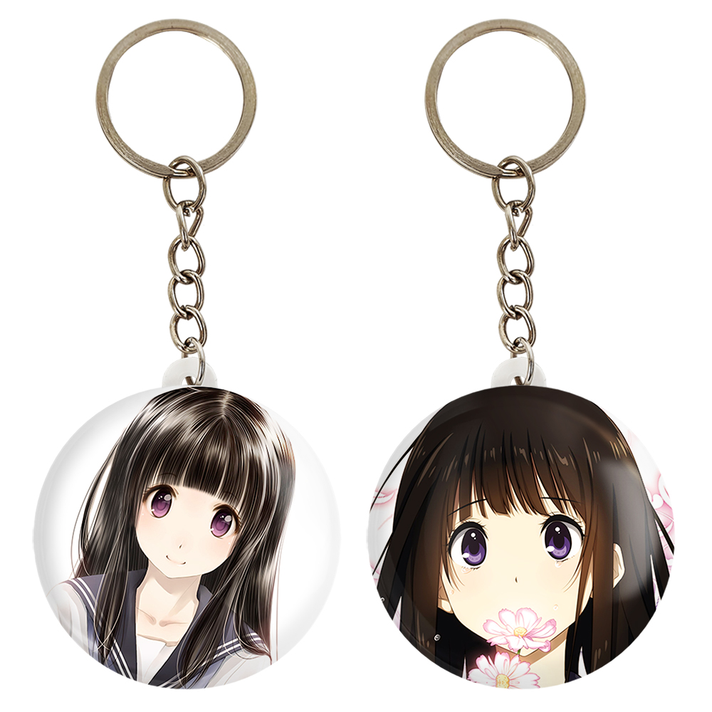 جاکلیدی خندالو مدل چیتاندا انیمه هیوکا Hyouka کد 1710917106 مجموعه 2 عددی