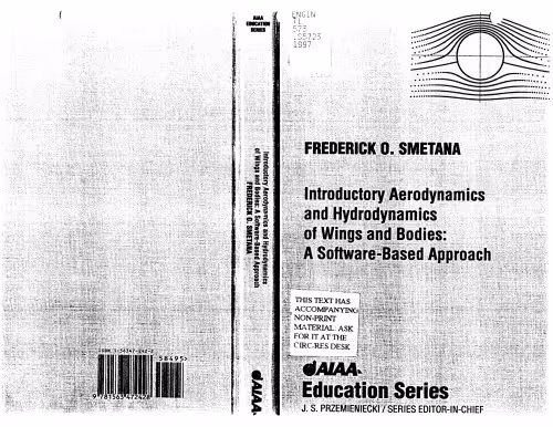 خرید و دانلود نسخه کامل کتاب Introductory Aerodynamics and Hydrodynamics of Wings and Bodies: A Software-Based Approach