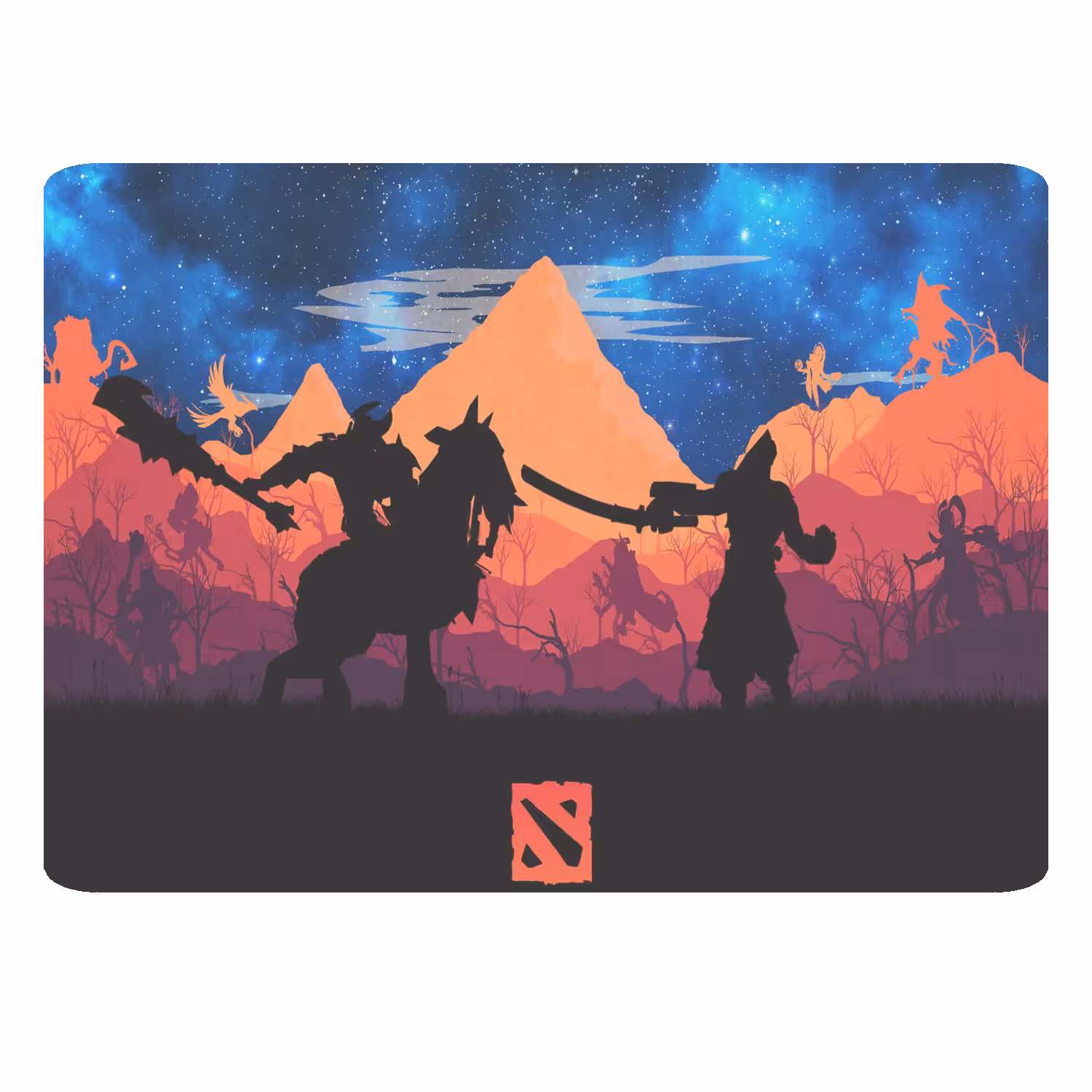 ماوس پد طرح DOTA2 کد B77