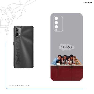 برچسب پوششی ماهوت مدل Friends 1 مناسب برای گوشی موبایل شیائومی Redmi Note 9 4G