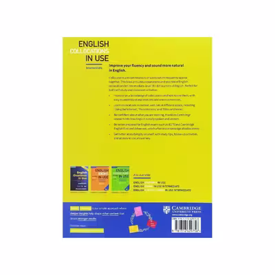 کتاب English collocation in use اثر M. McCarthy and F.ODell انتشارات Cambridge دو جلدی