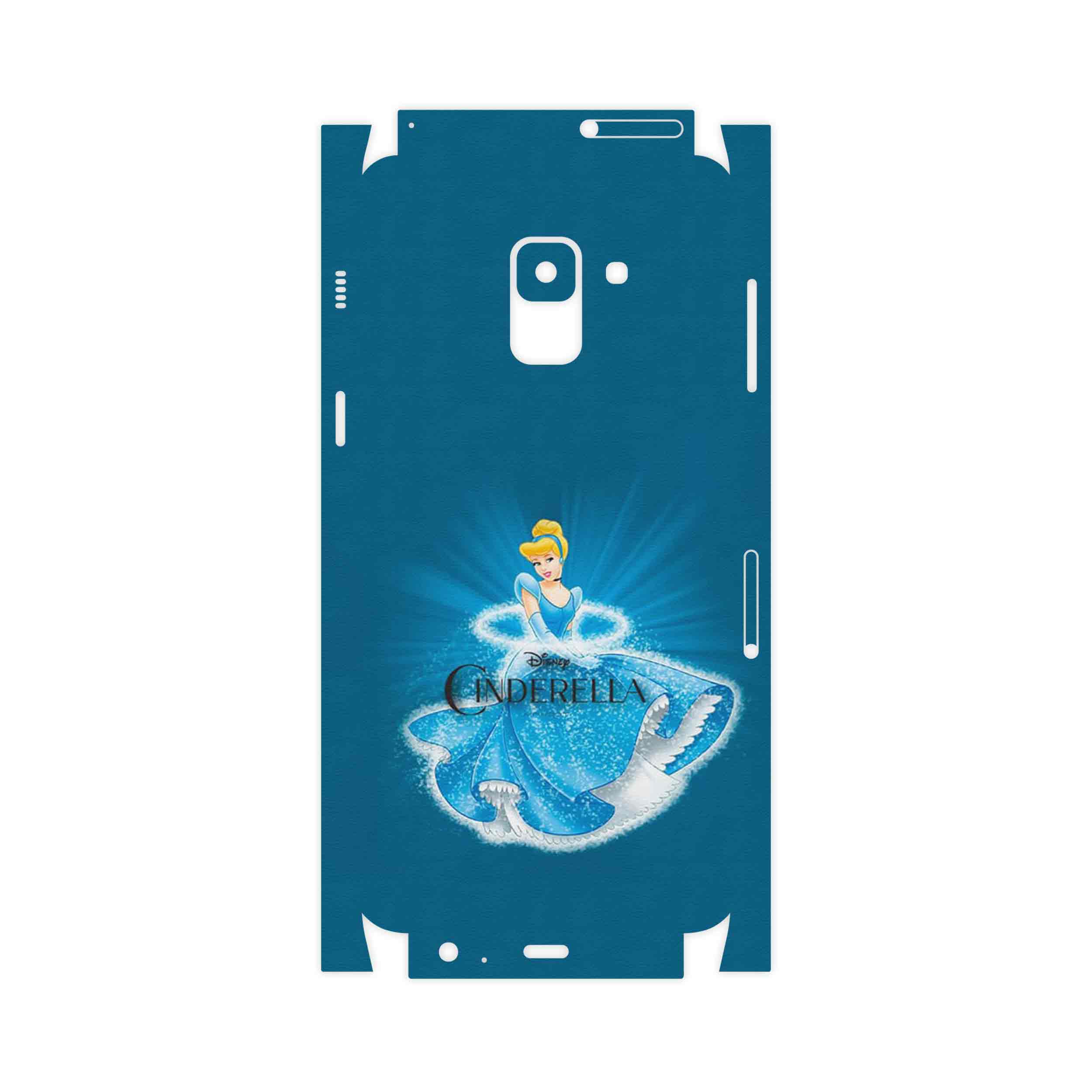 برچسب پوششی ماهوت مدل Cinderella-FullSkin مناسب برای گوشی موبایل سامسونگ Galaxy A8 2018