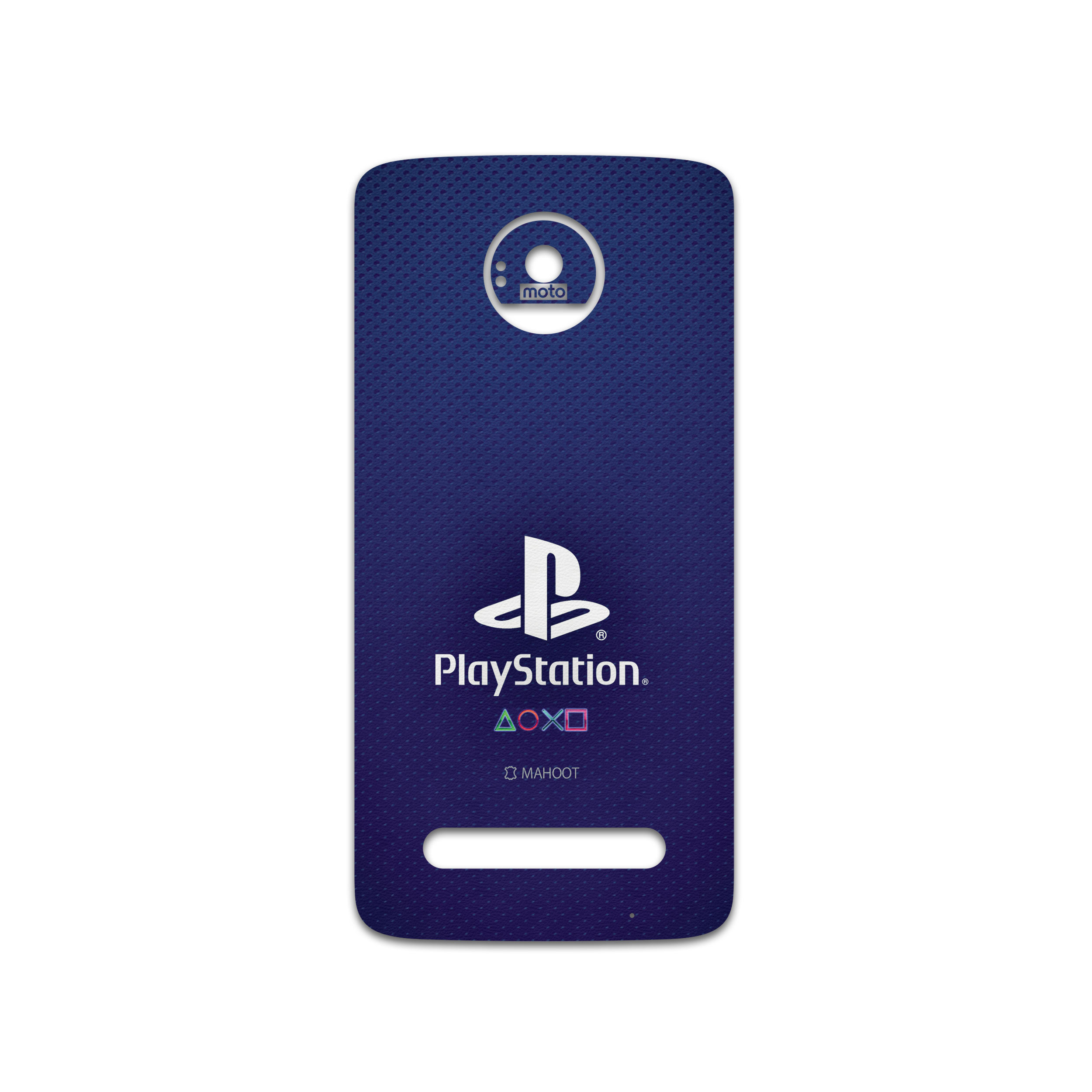 برچسب پوششی ماهوت مدل PlayStation مناسب برای گوشی موبایل موتورولا Moto Z2 Play