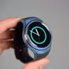 برچسب ماهوت طرح Blue_Ocean_Marble مناسب برای ساعت هوشمند سامسونگ Galaxy Gear S2