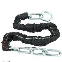 زنجیر فرمان فولادی روکشدار  یک متری سایز 10