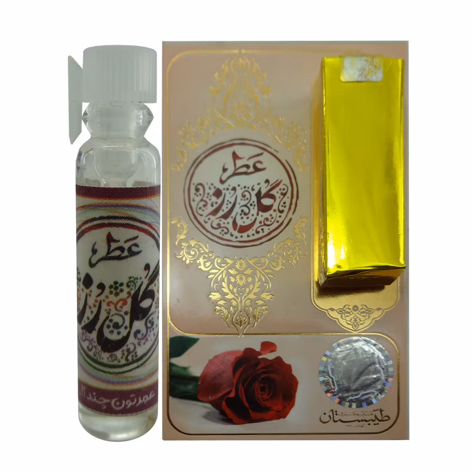عطر جیبی طیبستان مدل رز حجم 1 میلی لیتر