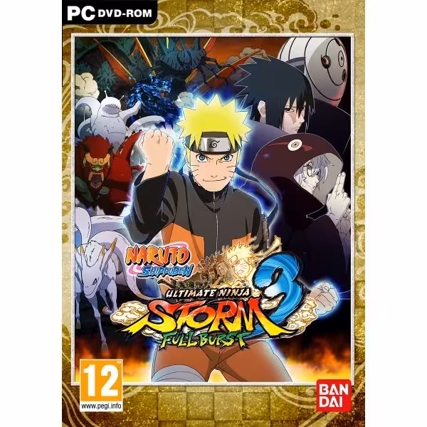 بازی کامپیوتر Naruto shippuden ultimate ninja storm 3 Full burst