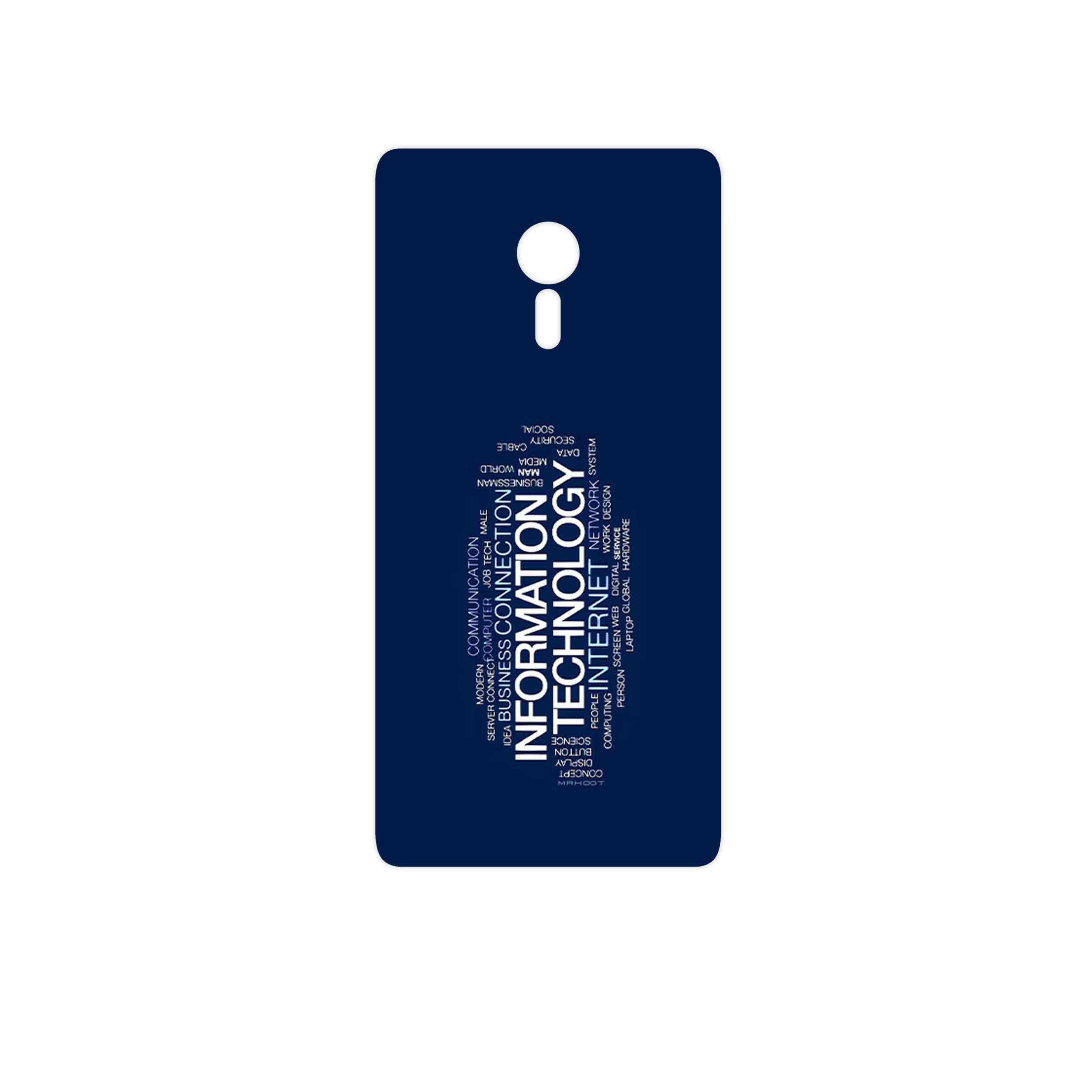 برچسب پوششی ماهوت مدل IT Science مناسب برای گوشی موبایل لنوو ZUK Z2 Pro