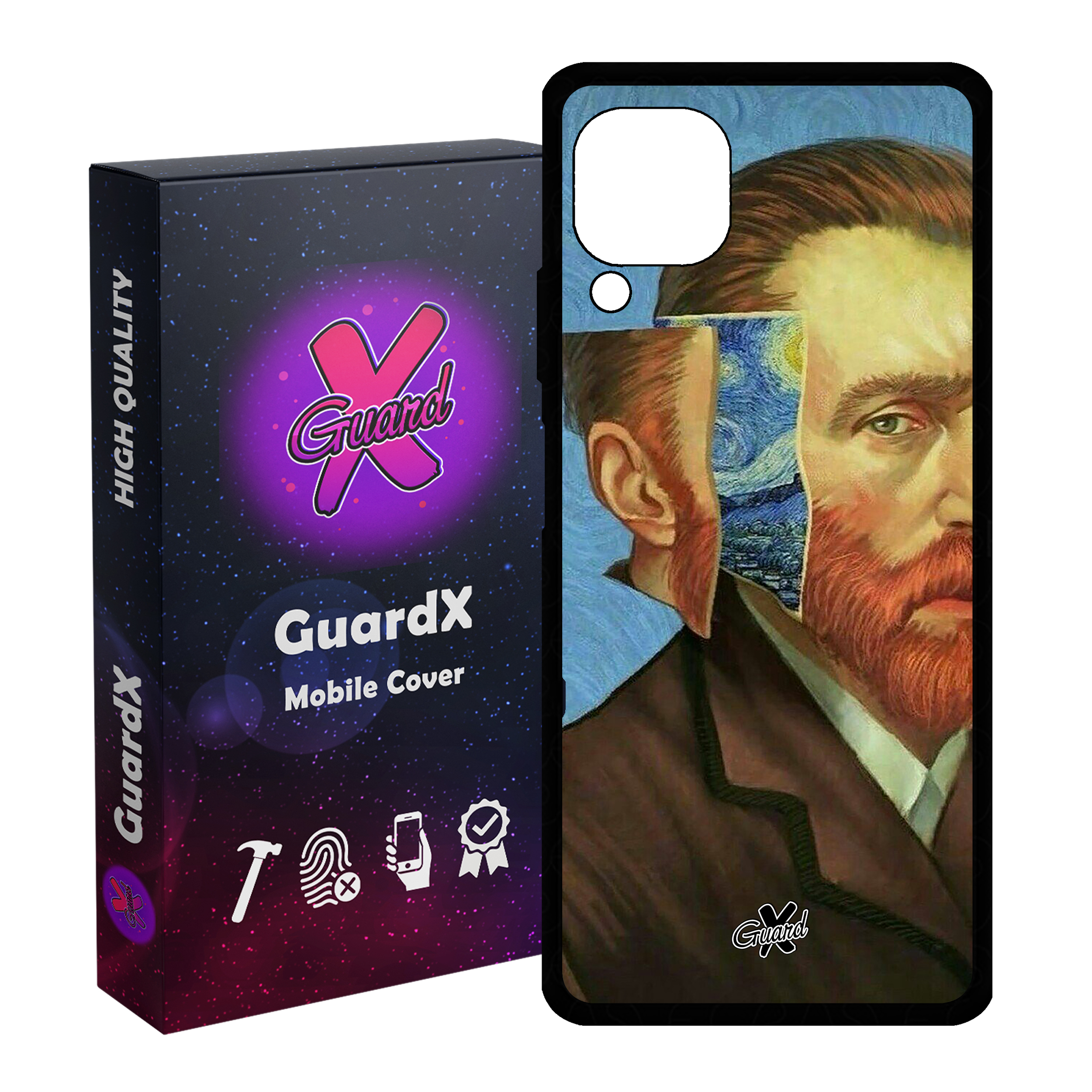 کاور گارد ایکس طرح Art مدل Glass10008 مناسب برای گوشی موبایل هوآوی Nova 7i / Nova 6 SE / P40 Lite