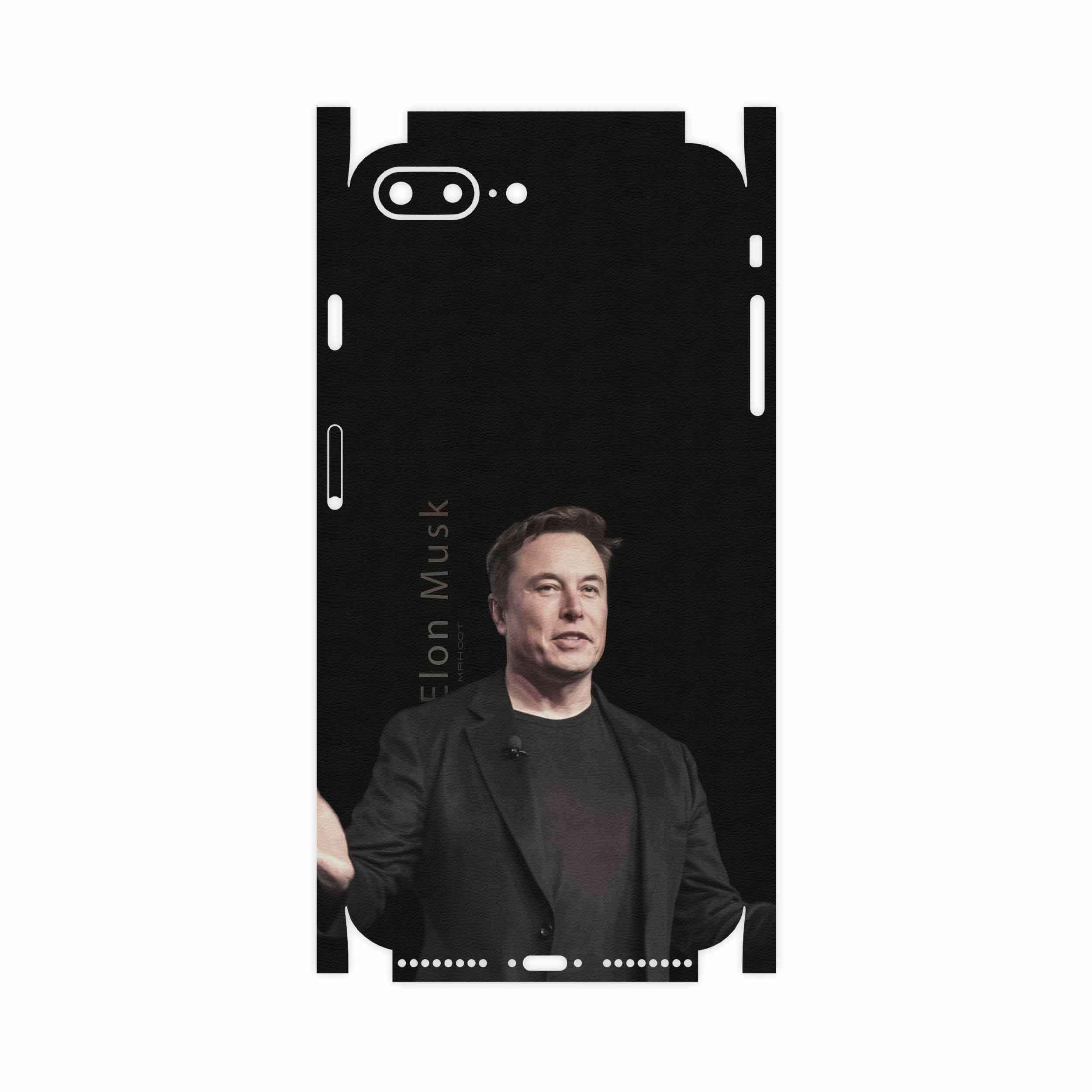 برچسب پوششی ماهوت مدل Elon Musk-FullSkin مناسب برای گوشی موبایل اپل iPhone 7 Plus