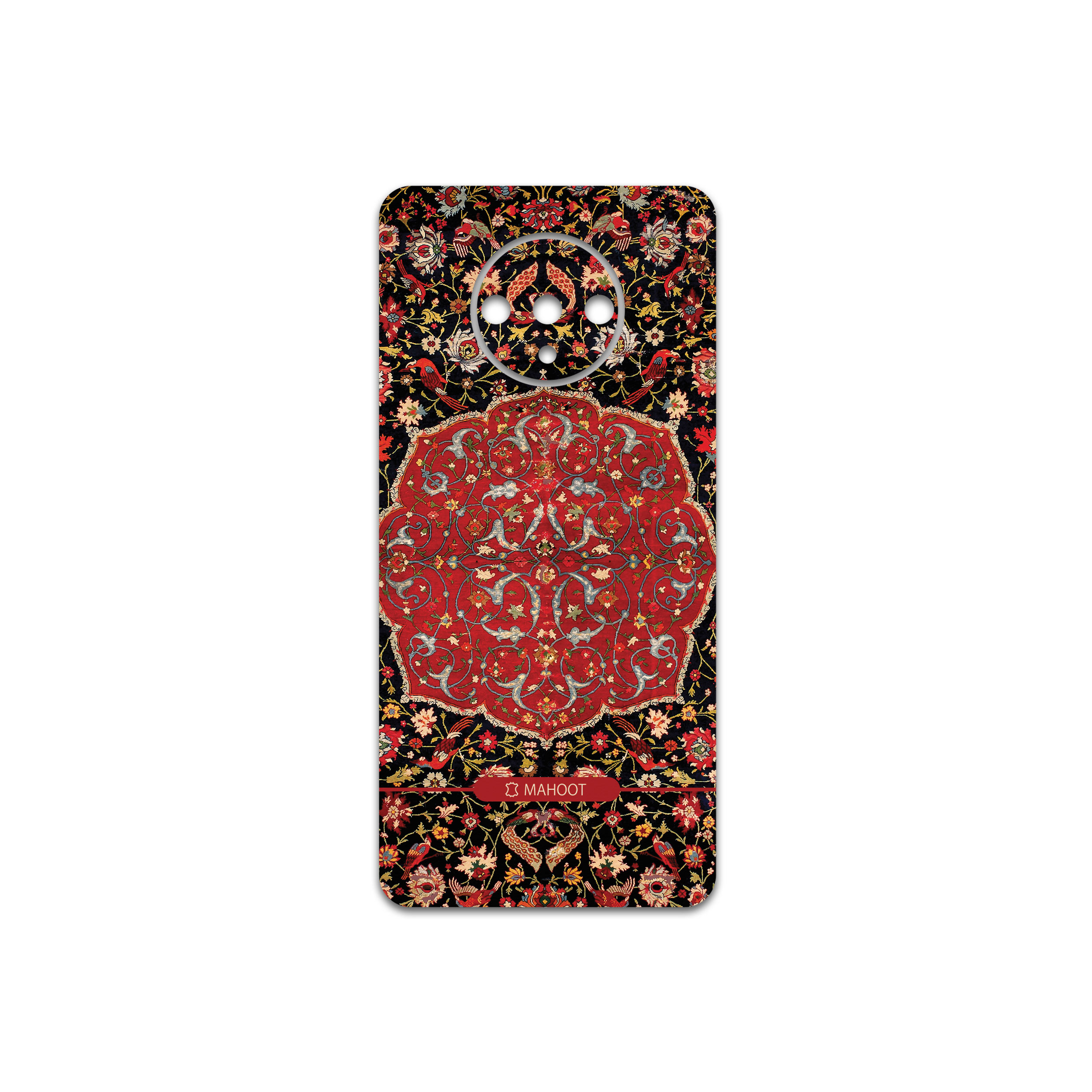 برچسب پوششی ماهوت مدل Persian-Carpet-Red مناسب برای گوشی موبایل وان پلاس 7T