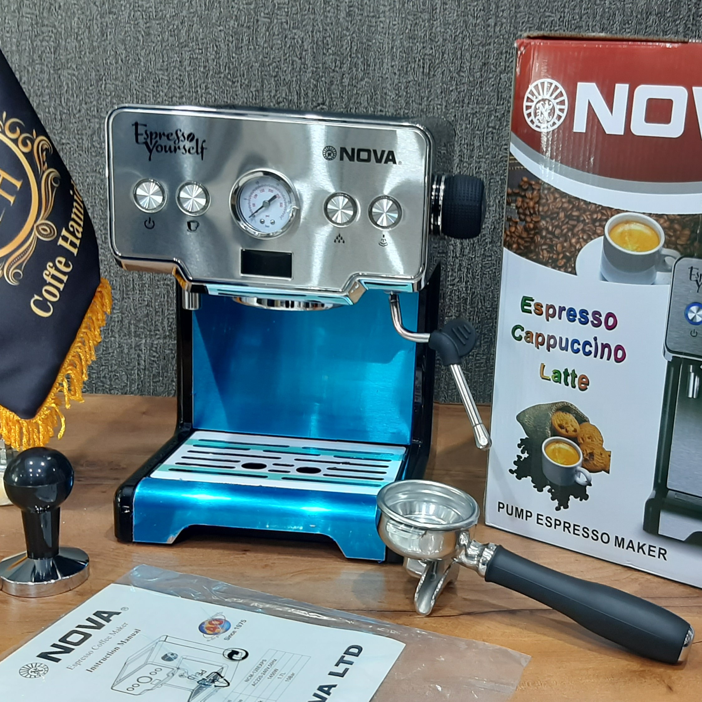 نوا128 nova128 اسپرسوساز  نیمه صنعتی نوا 128