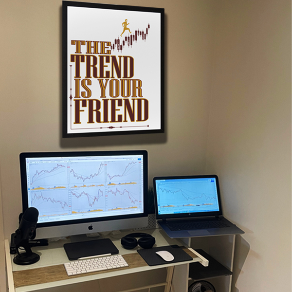 تابلو مدل پوستر معامله‌گری 12211