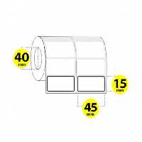 لیبل برچسب کاغذی 45×15