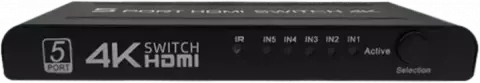 سوییچ 5 پورت P-Net HDMI مدل 4K501