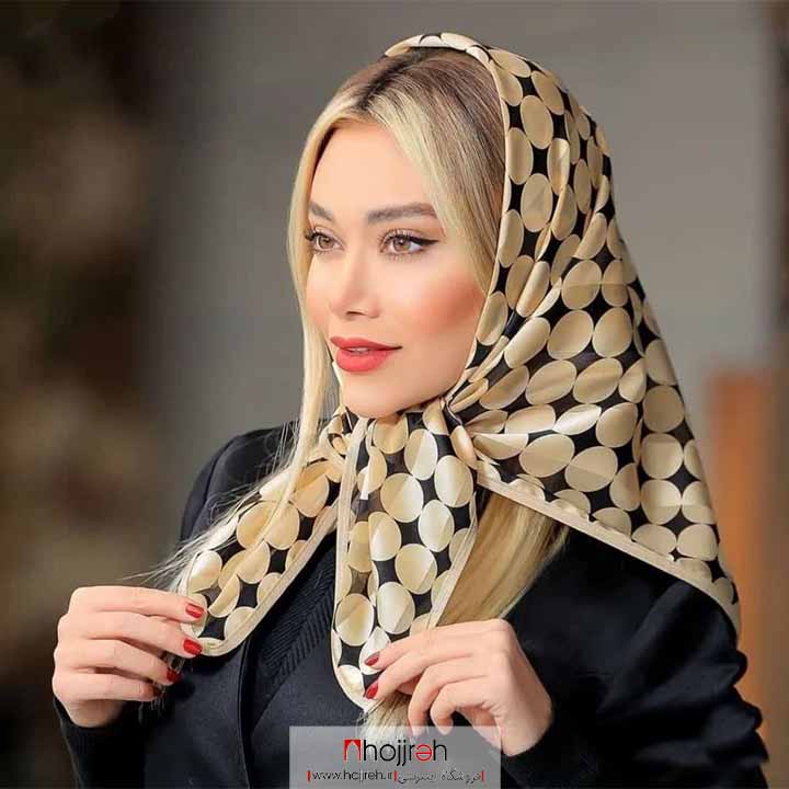اطلاعات ، قیمت و خرید روسری مینی اسکارف ساتن کد RO160
