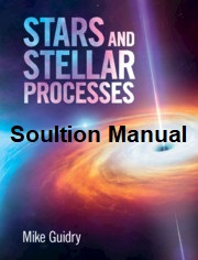 خرید و دانلود نسخه کامل کتاب [Soultion Manual] Stars and Stellar Processes - Pdf