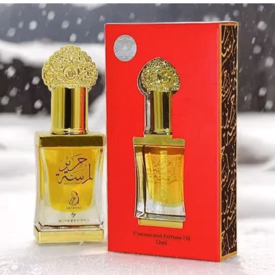 عطر لمسه حریر برند العربیات 12میل ساخت کشور امارات